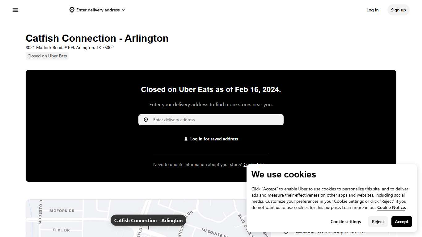 Catfish Connection - Arlington Menu Arlington Uber Eats